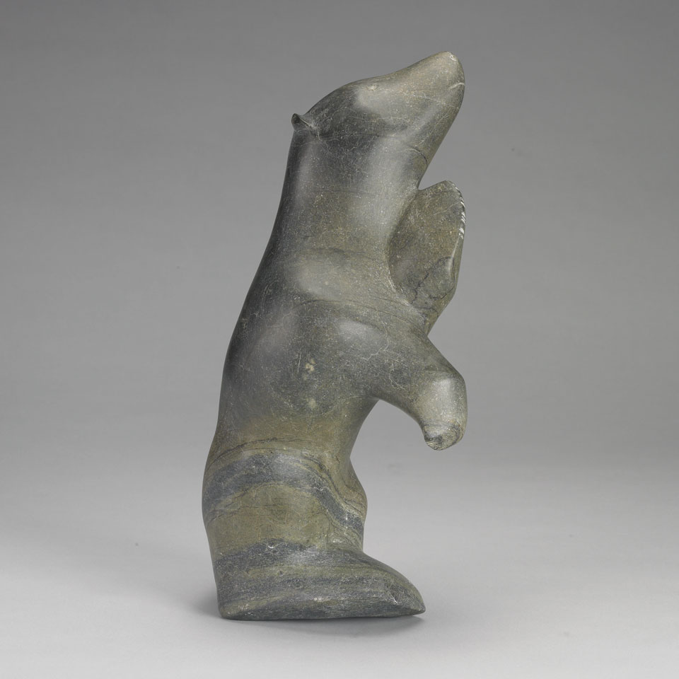 Appraisal: PAUTA SAILA - E - Cape Dorset DANCING BEAR stone