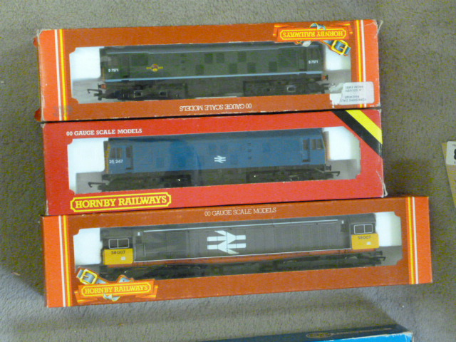 Appraisal: Three Hornby locomotives two B R Class diesel and B