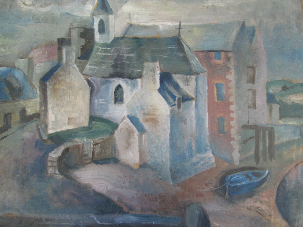 Appraisal: WILLIAM WILSON RSW RSA - Oil on panel of a