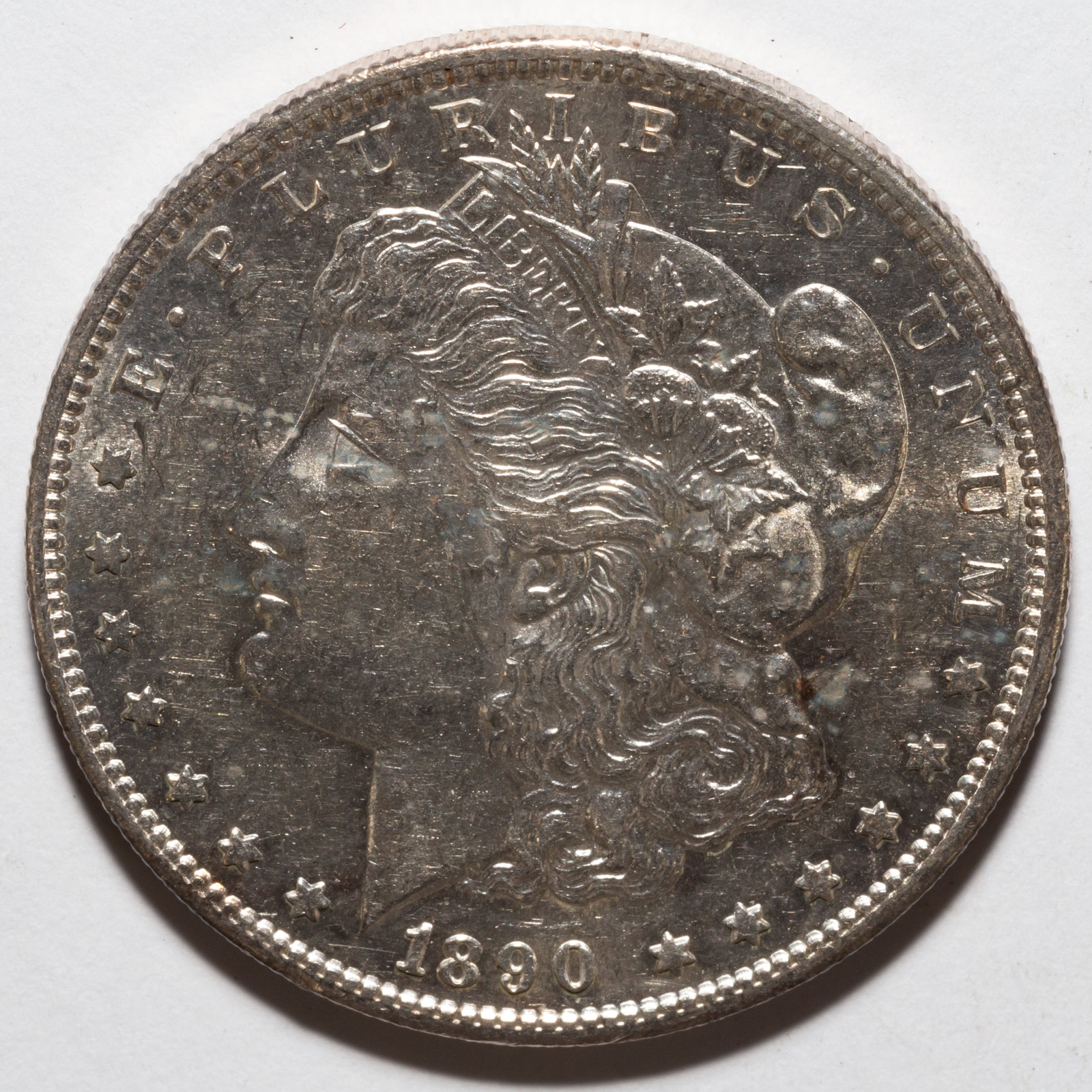 Appraisal: -S MORGAN DOLLAR AU UNC DETAILS CLEANED Would fit nicely