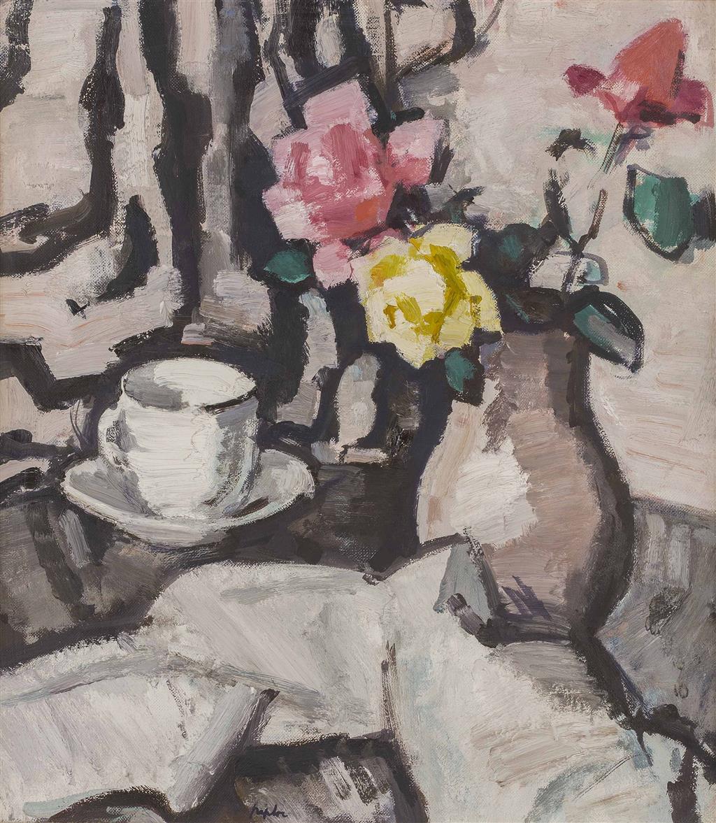 Appraisal: SAMUEL JOHN PEPLOE R S A SCOTTISH - STILL LIFE