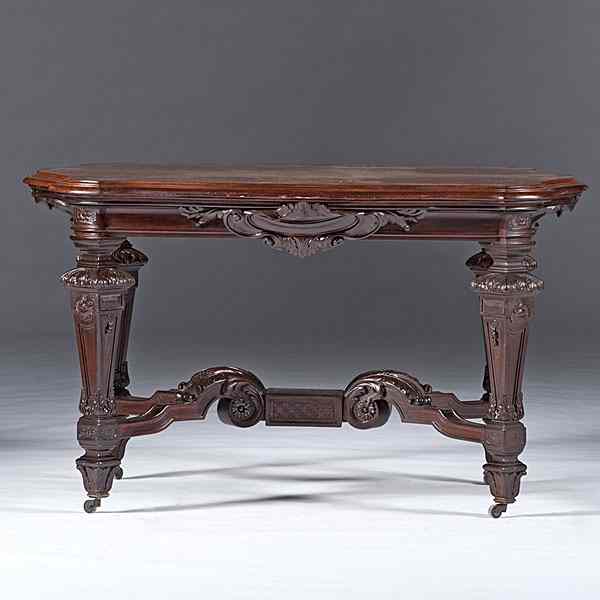 Appraisal: Louis XIV-style Center Table Continental th century a center table