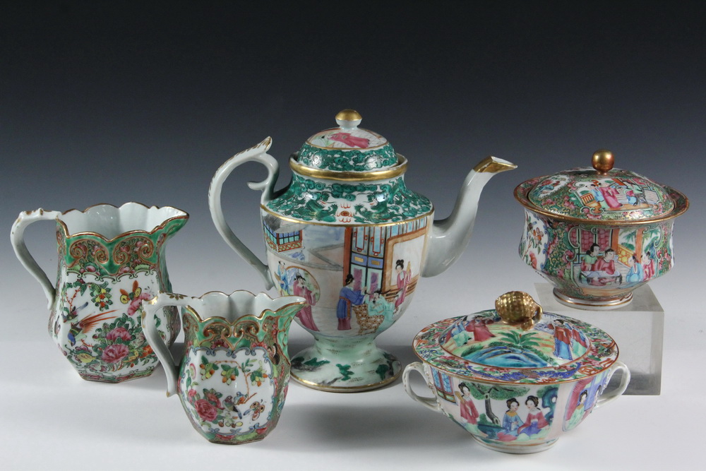 Appraisal: PIECES CHINESE EXPORT CHINA - Choice th c Porcelain in