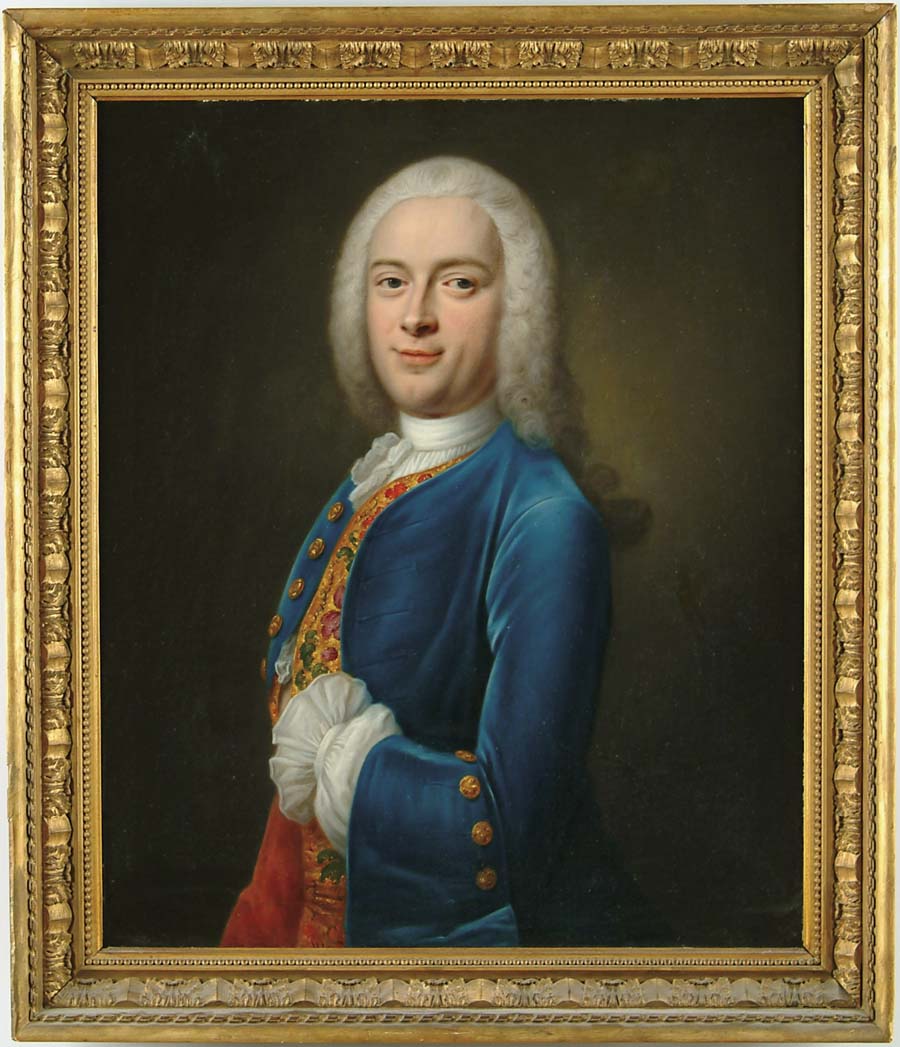 Appraisal: BALTHAZAR DENNER German - PORTRAIT OF A GENTLEMAN IN A