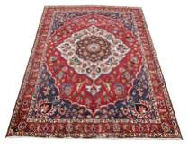 Appraisal: A Bakhtiari Carpet ca Mid th Century Bakhtiari carpet measures