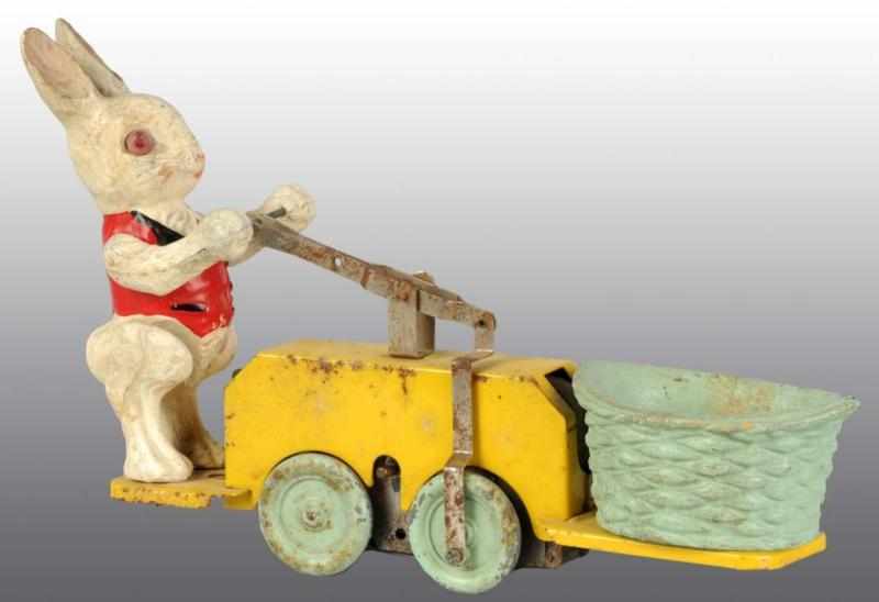 Appraisal: Lionel Peter Rabbit Chick Mobile Wind-Up Toy Description American Working