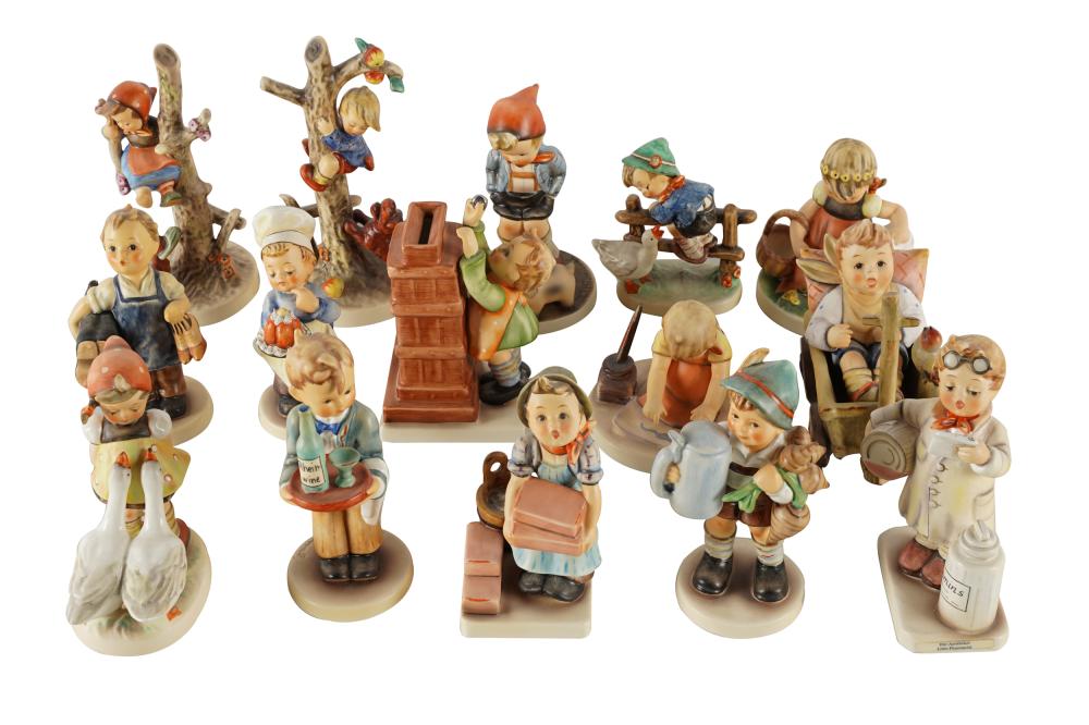 Appraisal: COLLECTION OF HUMMEL FIGURINEScomprising assorted figures each marked Goebel the