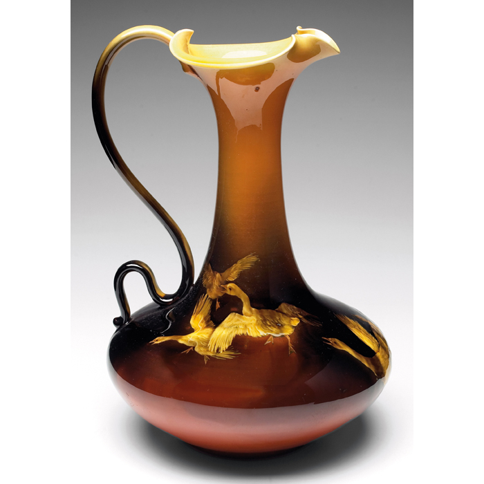 Appraisal: Exceptional Rookwood ewer big version in a Standard glaze with