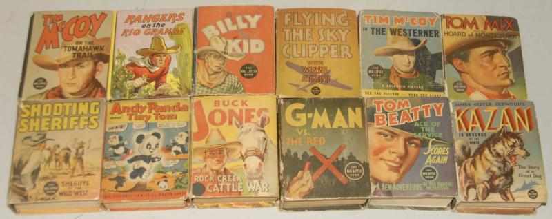 Appraisal: Lot of Assorted Character Big Little Books This lot includes