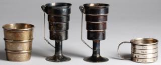 Appraisal: Vintage Barware Comprising two small marked sterling examples by Wallace