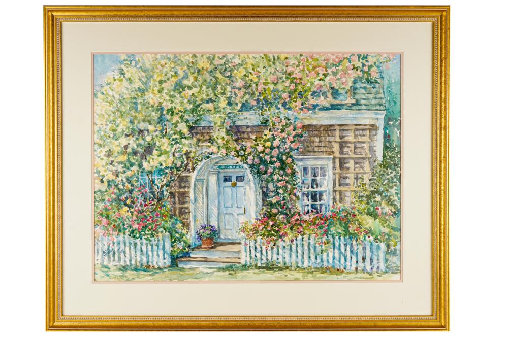 Appraisal: WILLIAM H WELCH - FULL BLOOM watercolor on paper sgned