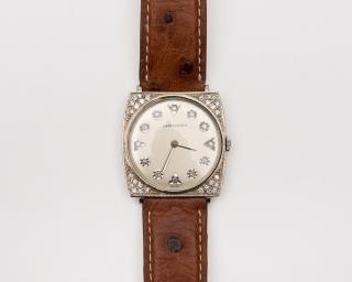 Appraisal: LONGINES K White Gold and Diamond Wristwatch K WHITE GOLD