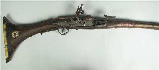 Appraisal: Arabian Flintlock Musket Fair condition barrel overall