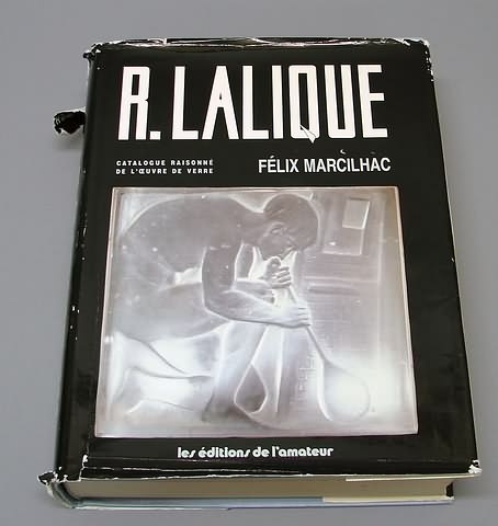 Appraisal: R Lalique cataloged raisonne de l'oeuvre de verre by Felix