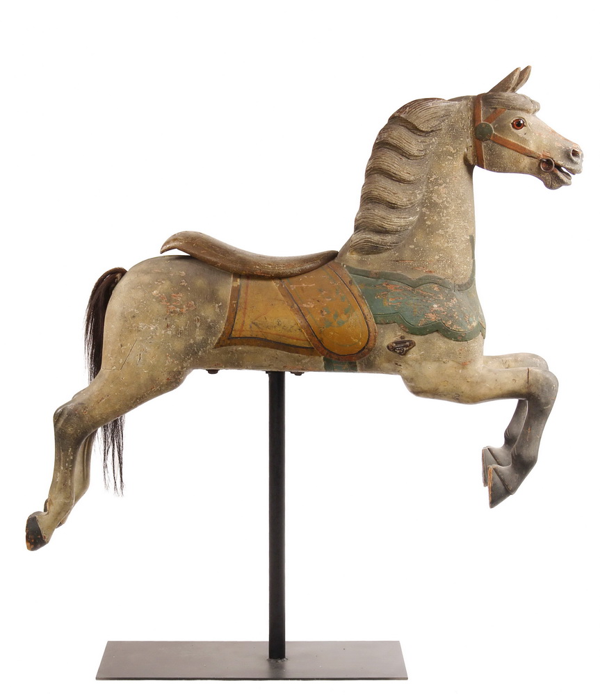 Appraisal: CAROUSEL HORSE - Charles W Dare 'Track' Horse circa probably