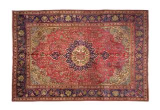 Appraisal: A PERSIAN TABRIZ RUG A PERSIAN TABRIZ RUG th century