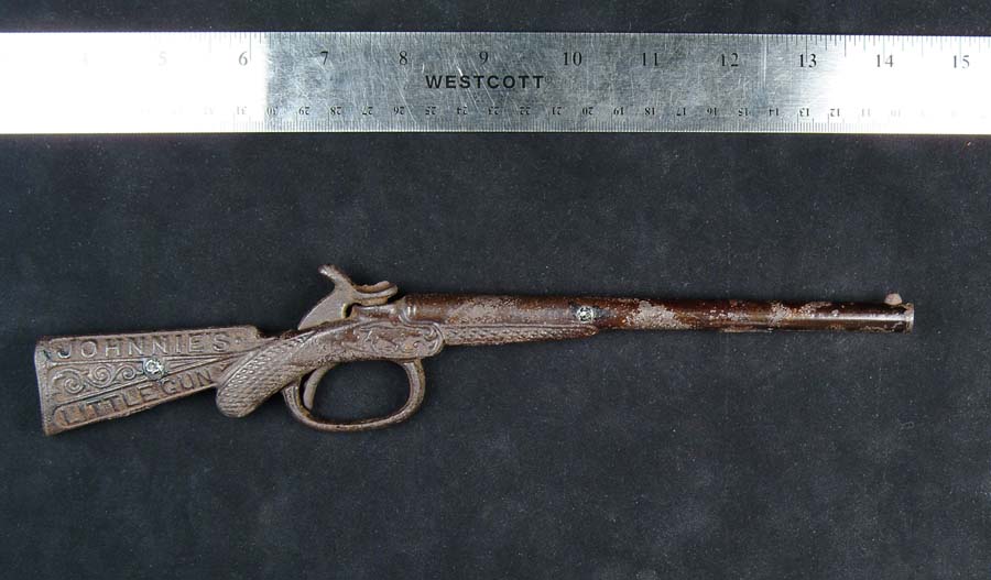 Appraisal: RARE JOHNNIE'S LITTLE GUN CAP RIFLE BY IVES J Ca