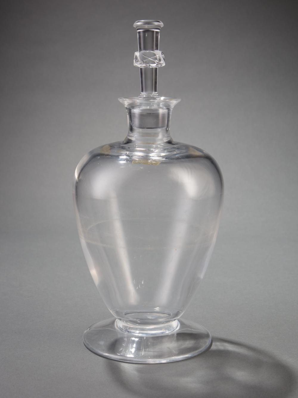 Appraisal: Lalique Crystal Beaugency Decanter etched mark h in