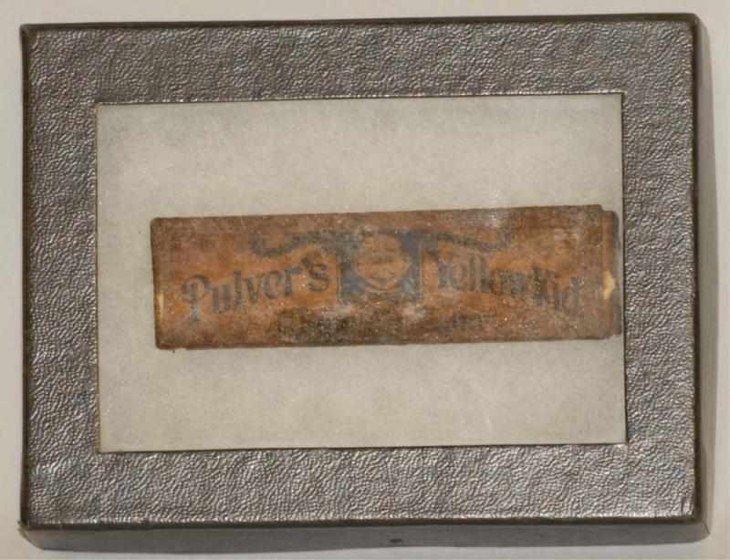 Appraisal: Vintage Pulver's Yellow Kid Stick of Chewing Gum Early th