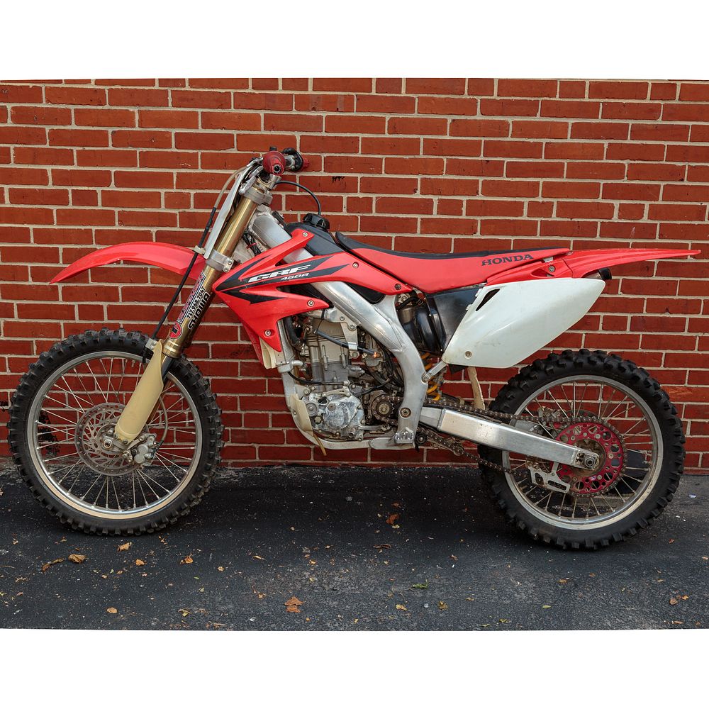 Appraisal: A Honda Motorbike CRF- R Seized assets from the Harford