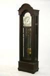 Appraisal: TALL CASE CLOCK - Early th c mahogany cased weight