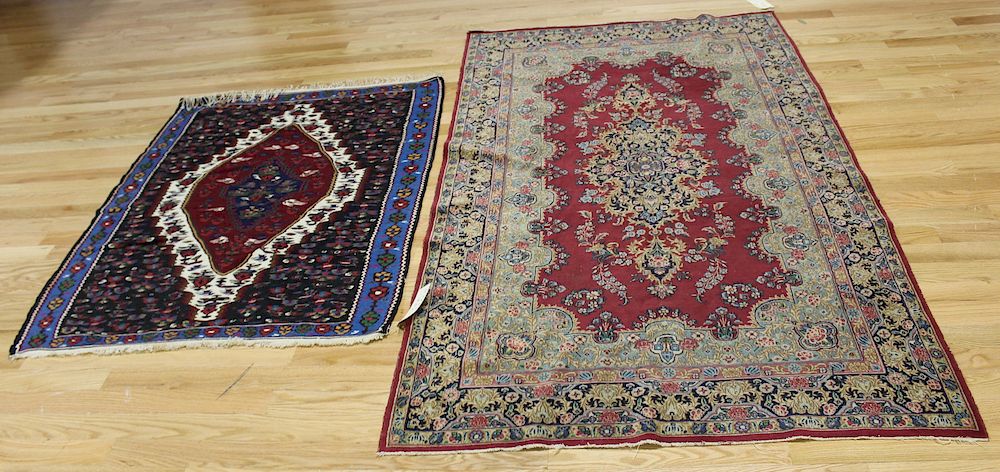 Appraisal: Lot Of Vintage And Finely Hand Woven Area Carpets From