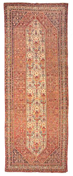 Appraisal: A Malayer long carpet Central Persia circa size approximately ft