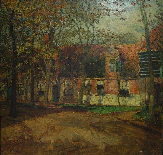 Appraisal: Florence K Upton - In North Holland a row of