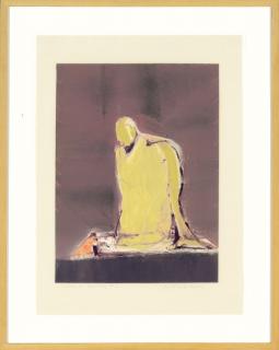 Appraisal: Seated Entity by Fritz Scholder Fritz Scholder - Seated Entity