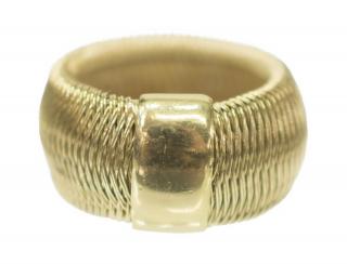 Appraisal: ROBERTO COIN ITALY KT GOLD ESTATE RING Ladies Italian kt