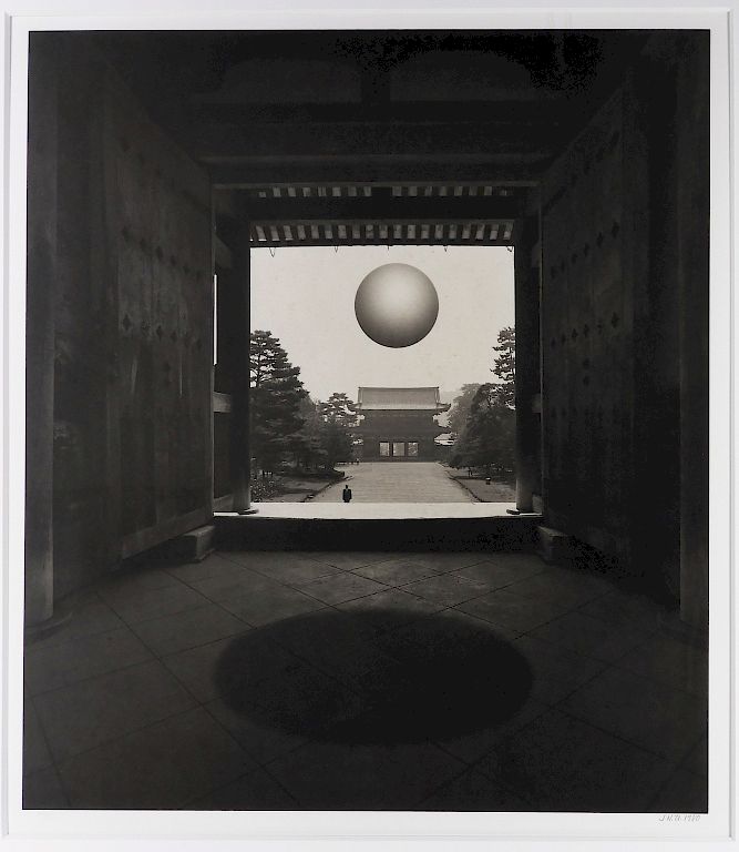 Appraisal: Jerry Norman Uelsmann Asiatic Surreal Photograph Michigan b Unitled from