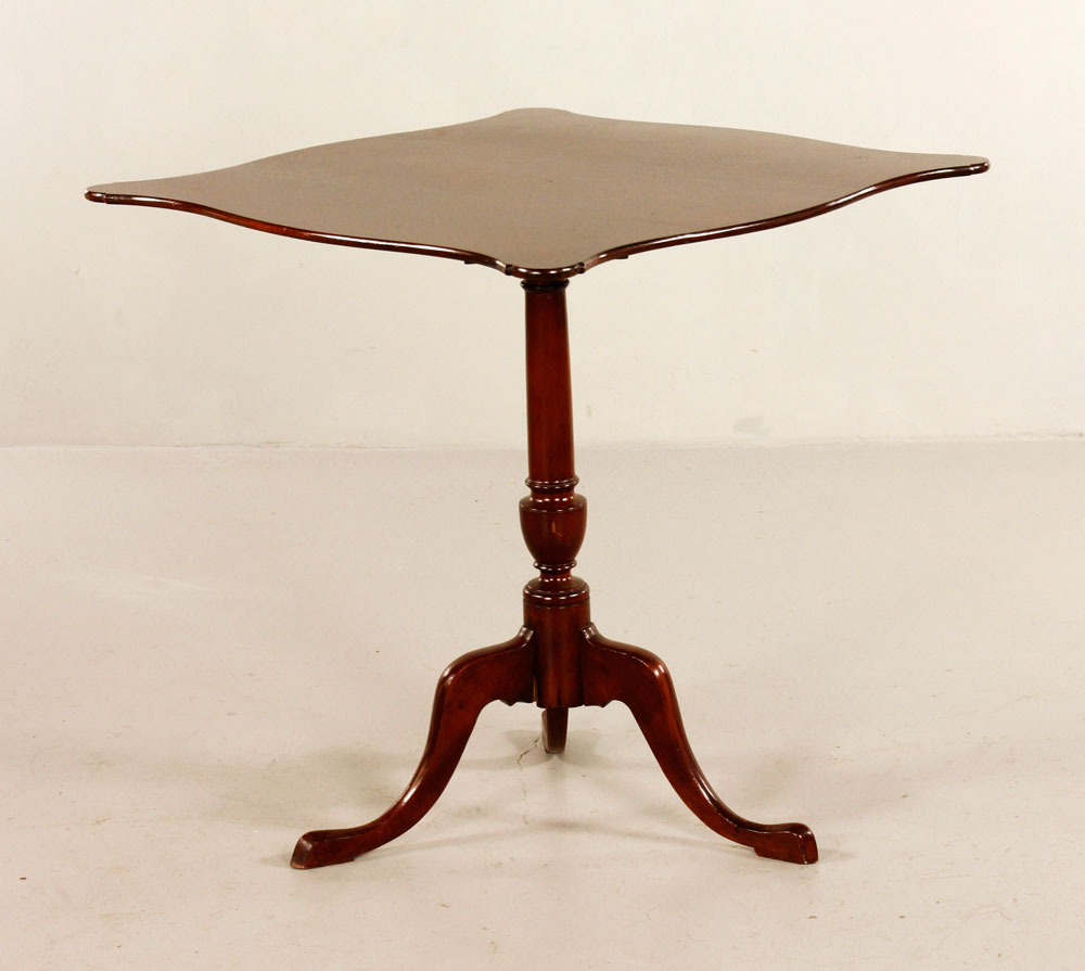 Appraisal: - th C Newburyport Queen Anne Table th century Newburyport