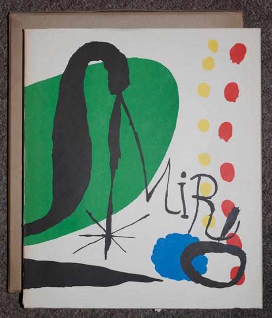 Appraisal: Fine Press Modern Art Sam Hunter intro ''Joan Miro His