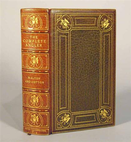 Appraisal: vol Extra-Illustrated Work Walton Izaak Cotton Charles The Complete Angler