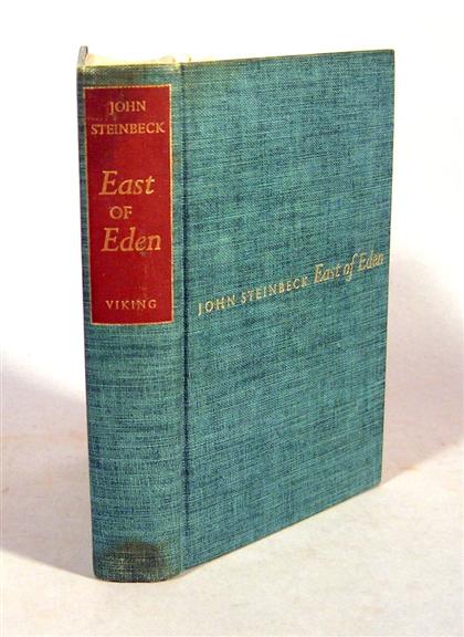 Appraisal: vol Steinbeck John East of Eden New York Viking First