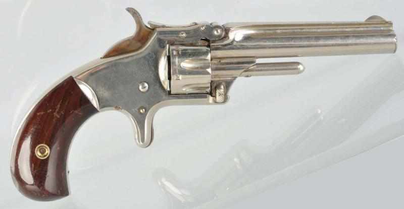 Appraisal: Antique Smith Wesson -Shot Revolver Description Serial Cal GA caliber