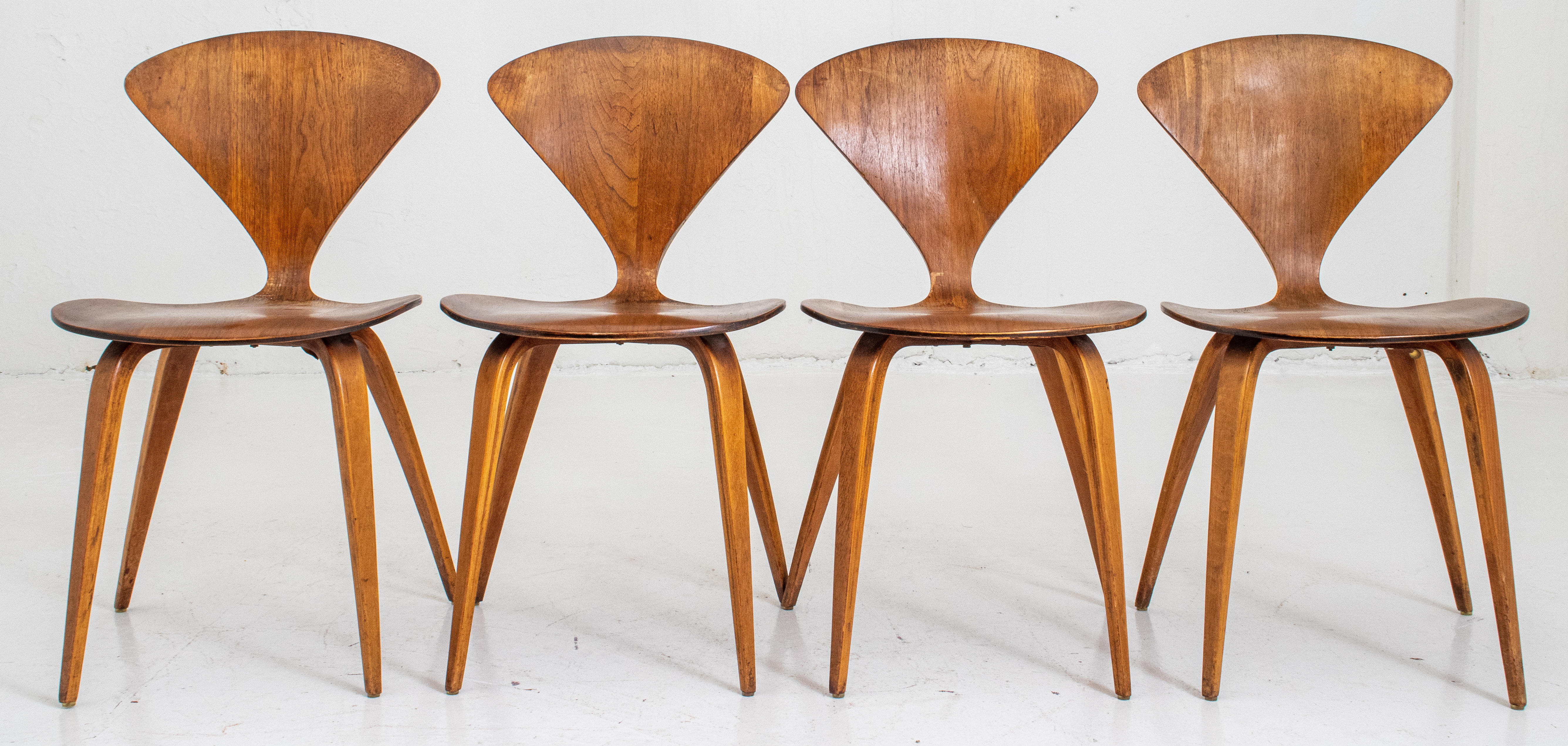 Appraisal: CHERNER PLYCRAFT MID-CENTURY MODERN SIDE CHAIRS Norman Cherner American -