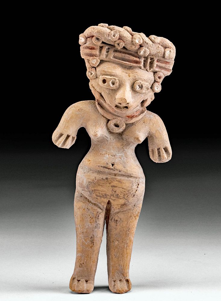 Appraisal: Large Chupicuaro Pottery Standing Female Figure First Time At Auction