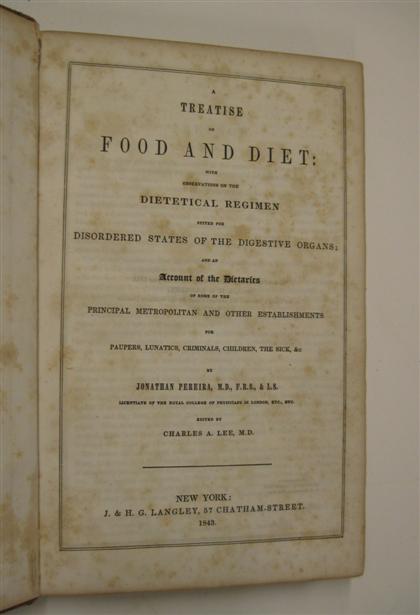 Appraisal: vols Medicine Related Subjects - Primarily th-century American Imprints Cullen