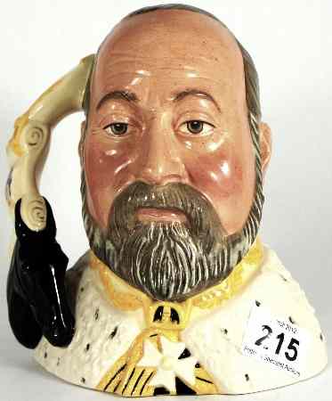 Appraisal: Royal Doulton Large Character Jug Edward VII D Limited Edition