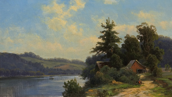 Appraisal: WEBER CARL PHILLIP American - Summer Day by the River