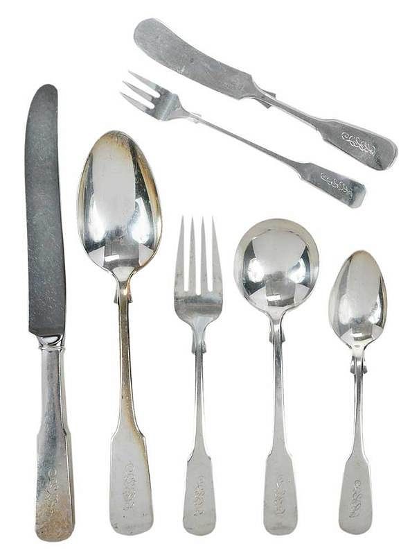 Appraisal: International Sterling Flatware Pieces American th century including eleven -