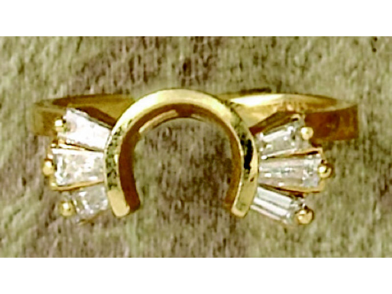 Appraisal: DIAMOND SEMI MOUNT k gold prong set wrap ring with