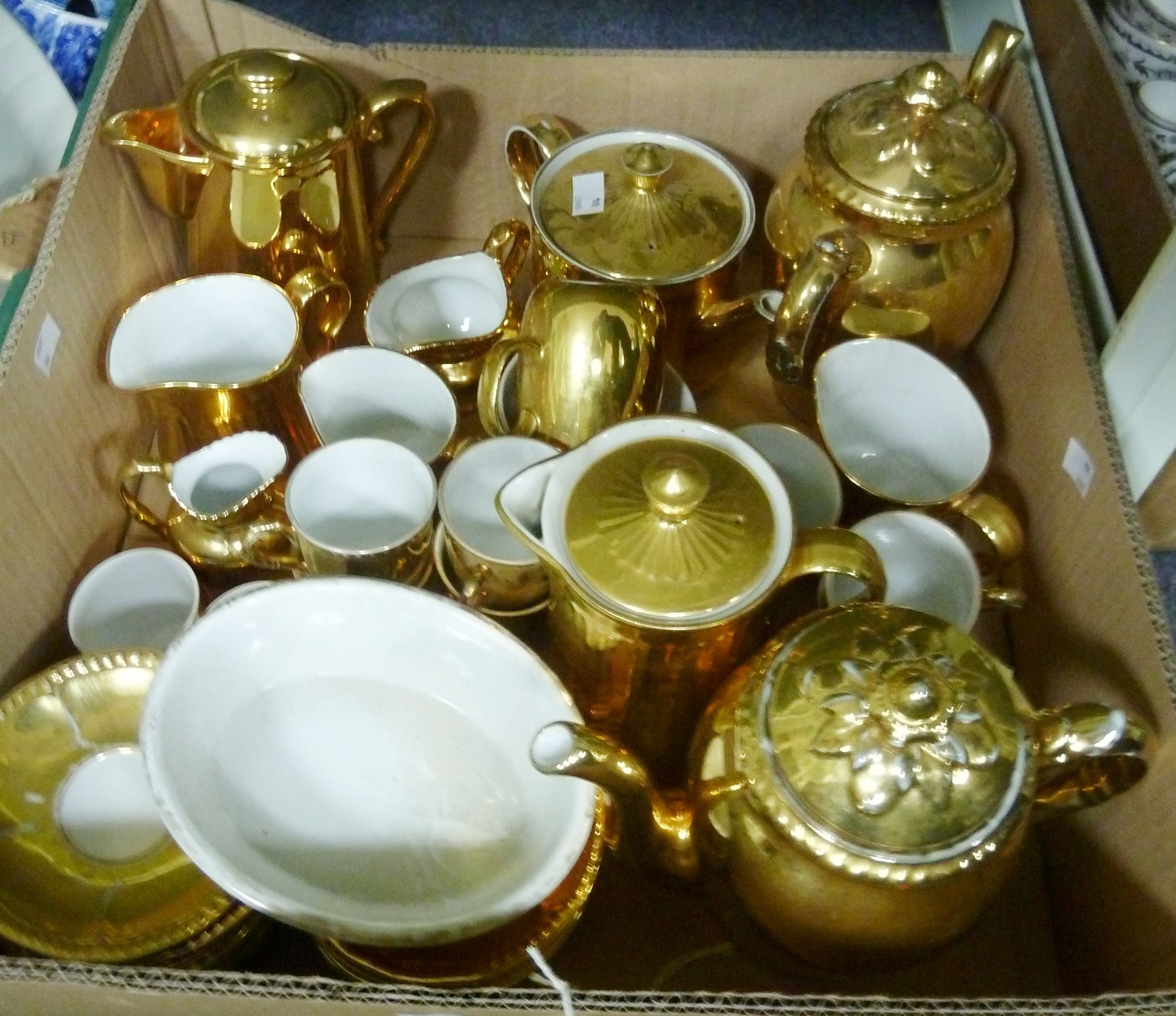 Appraisal: Sundry Royal Worcester gilt decorated tea wares and other china