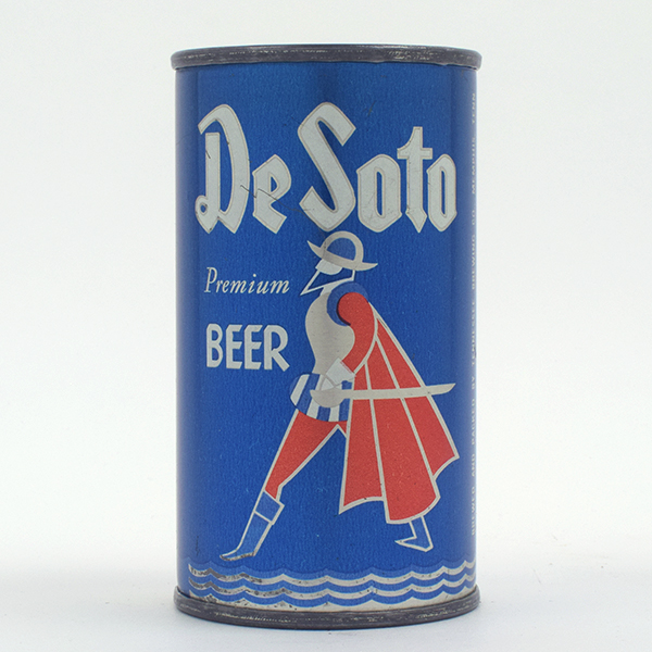 Appraisal: DeSoto Beer Flat Top SCARCE - Reference USBC - Brewery