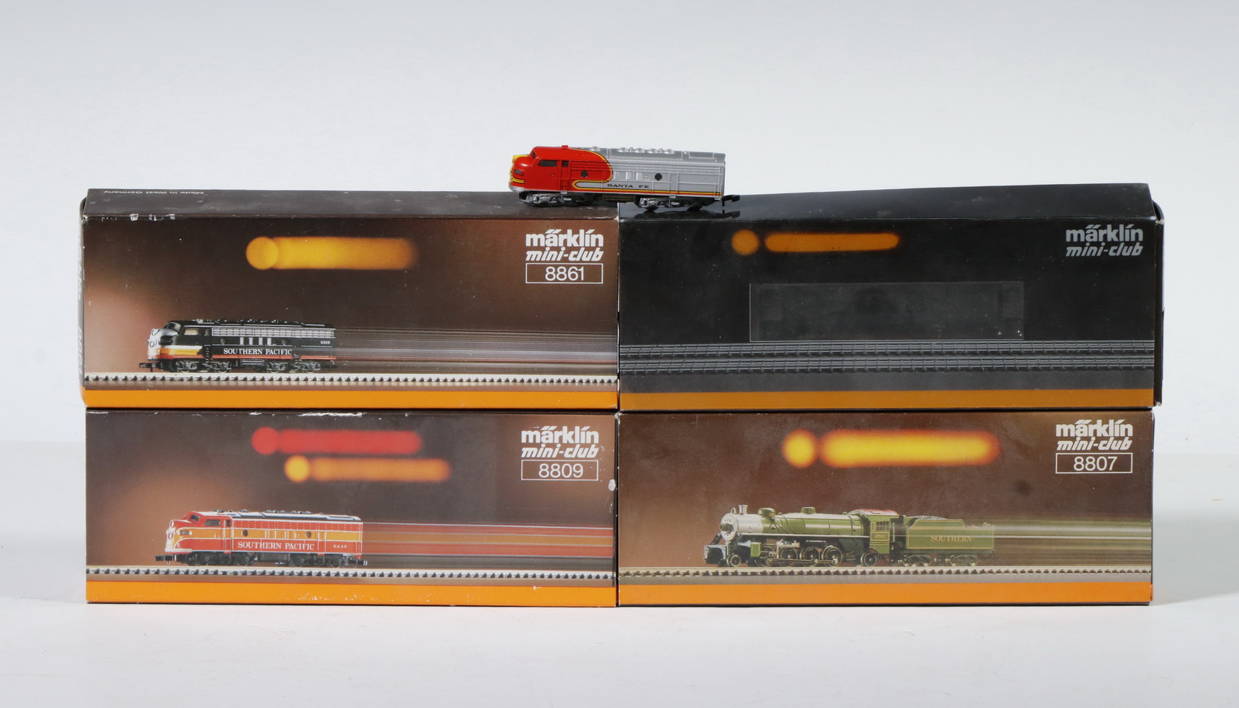 Appraisal: BOXED MARKLIN MINI-CLUB LOCOMOTIVES Collection of German Made Z Scale