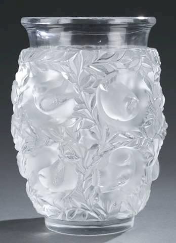 Appraisal: Lalique Bagatelle art glass vase A Lalique Bagatelle art glass