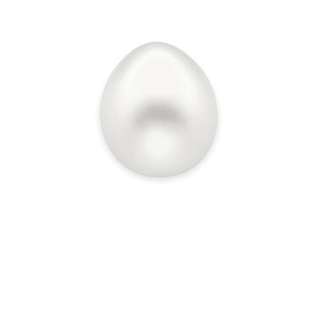 Appraisal: One Unmounted Pear-Shaped Cultured Pearl Estimate -