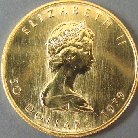 Appraisal: CANADIAN MAPLE LEAF GOLD BULLION COIN dollar denomination oz of