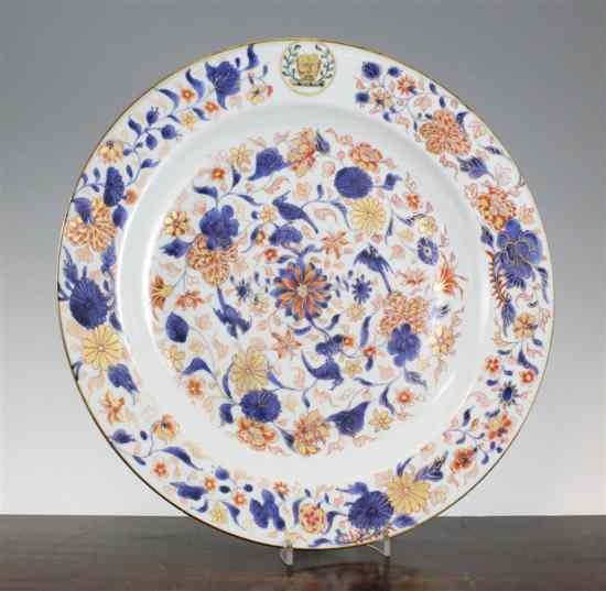 Appraisal: A Chinese Imari charger Kangxi period c decorated to the